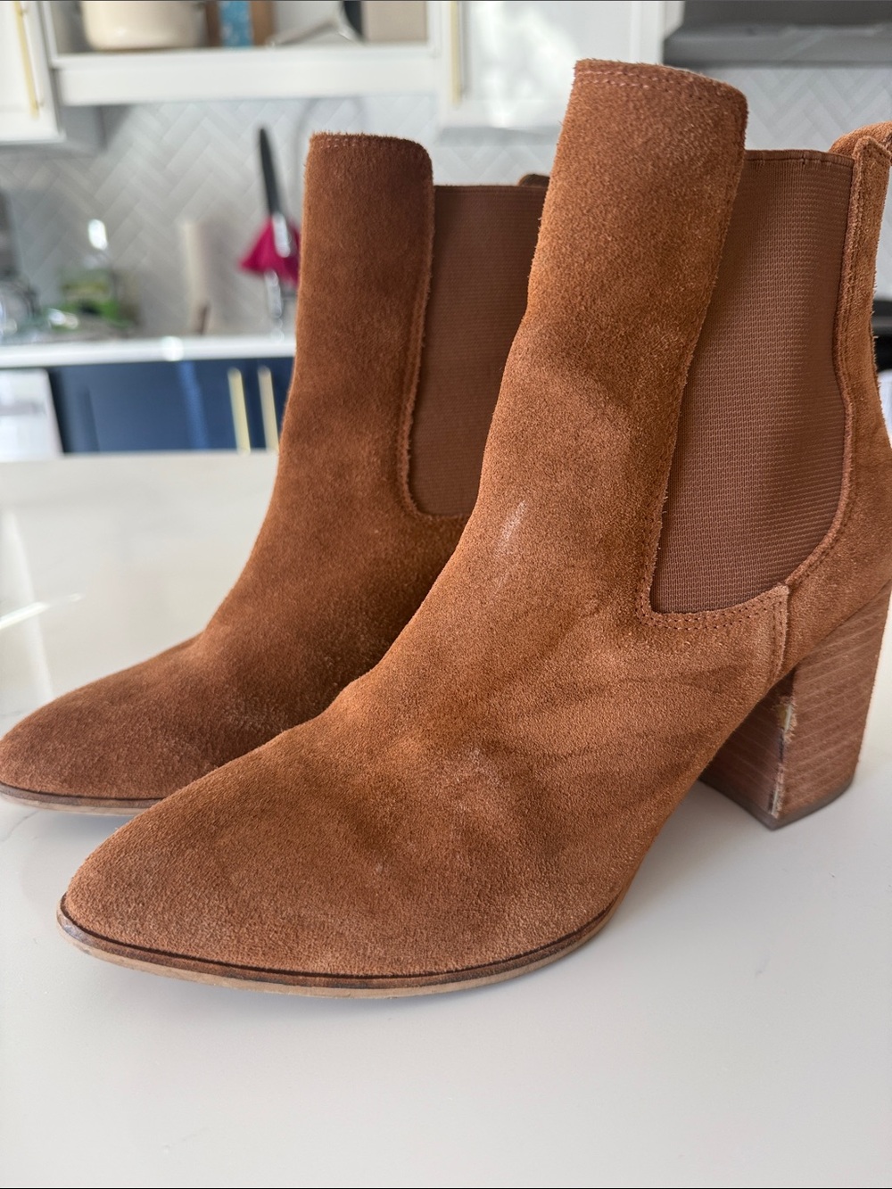 Steve Madden Suede Ankle Boots
